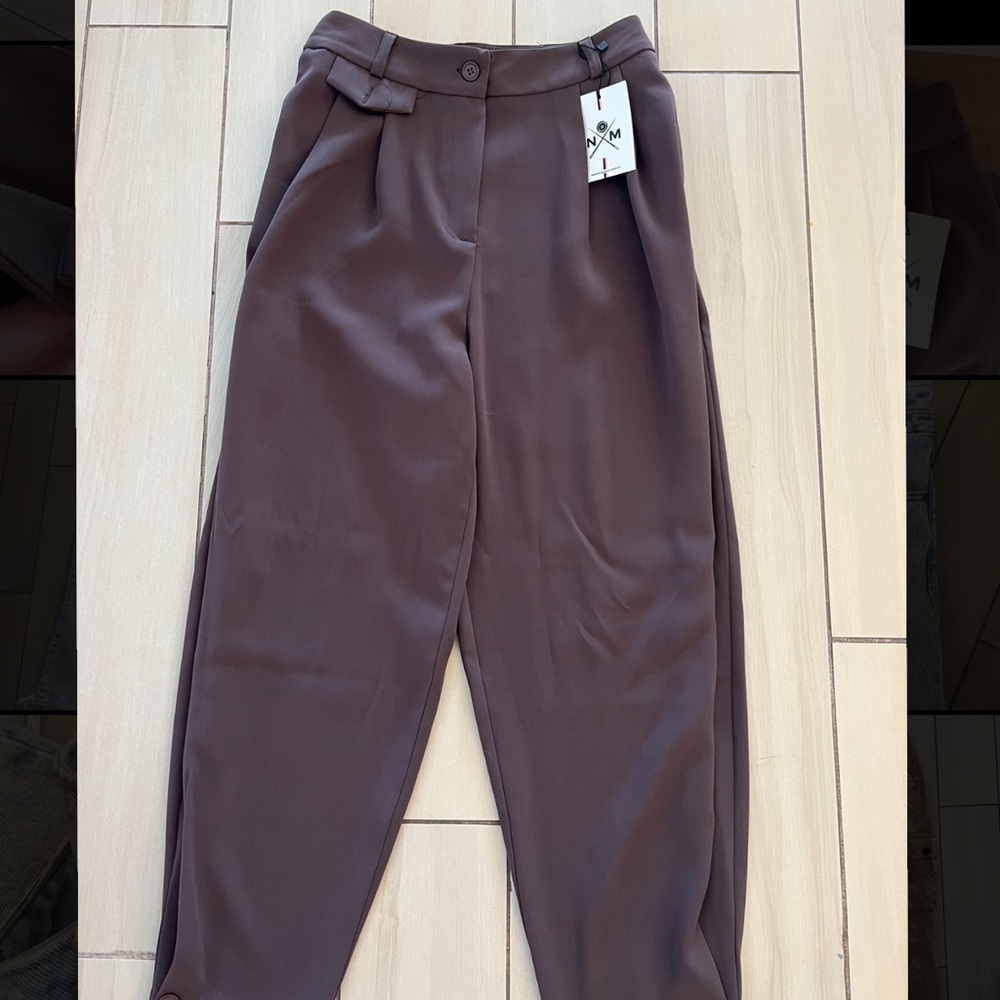 BROWN PANTS